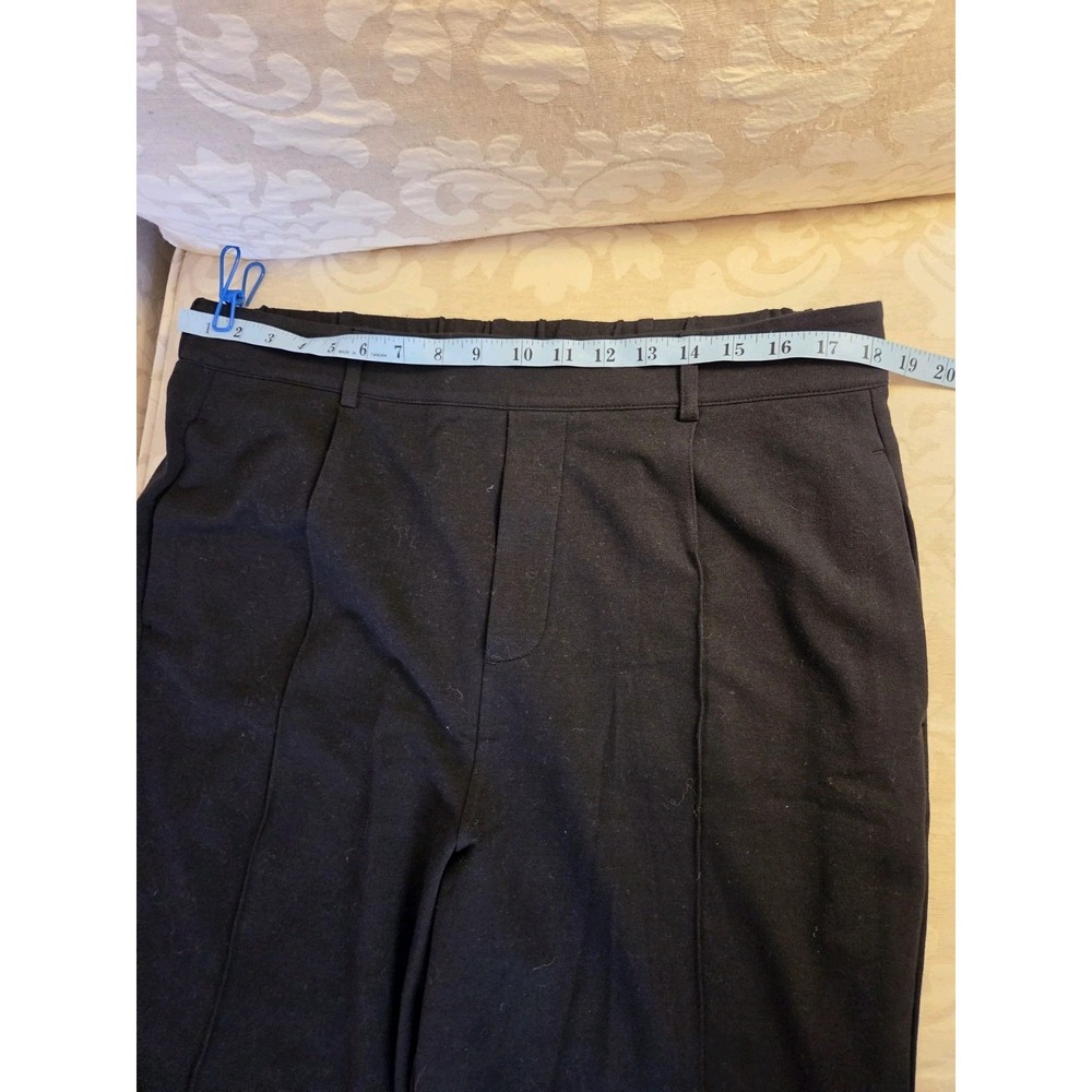 NIC+ZOE Women's Wide Leg High Rise Stretch Pants Black Onyx Size XL NEW! $148 - Picture 6 of 13